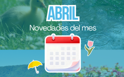 Novedades abril: las 3 noticias del mes